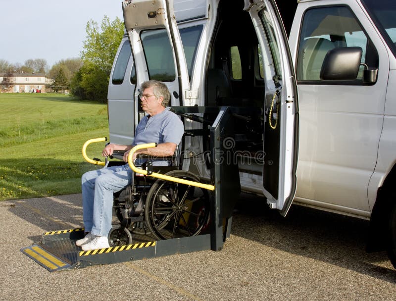 Handicap wheelchair lift stock photo. Image of lift, handicapped 19587174