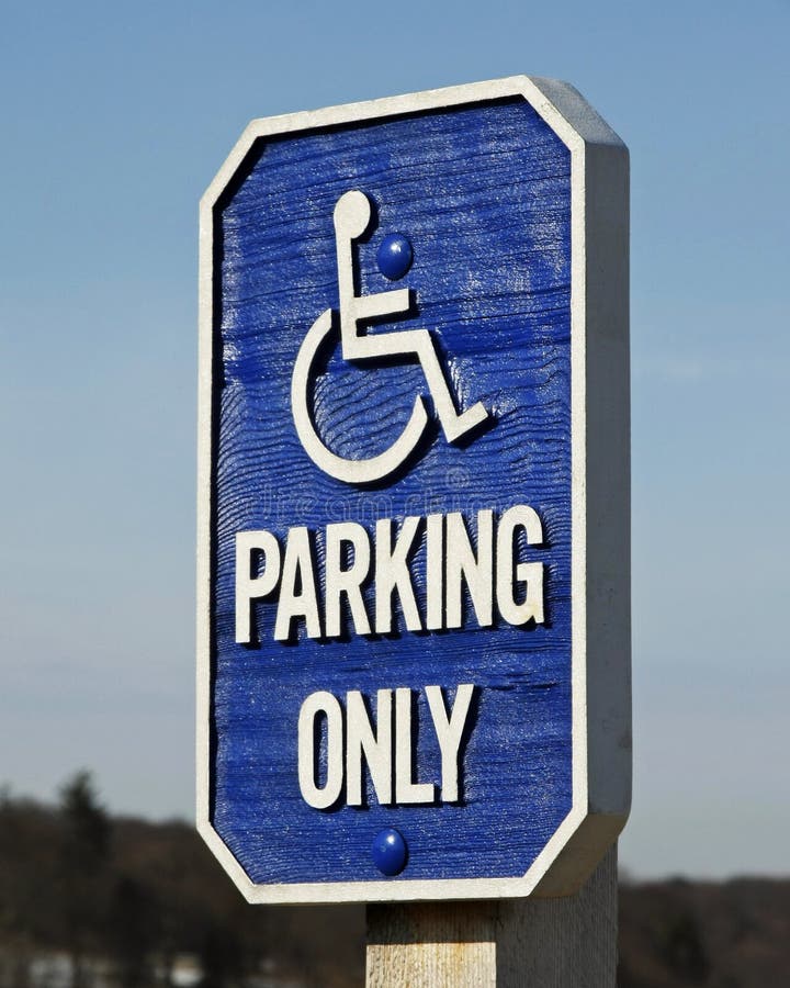 Handicapped Parking Only