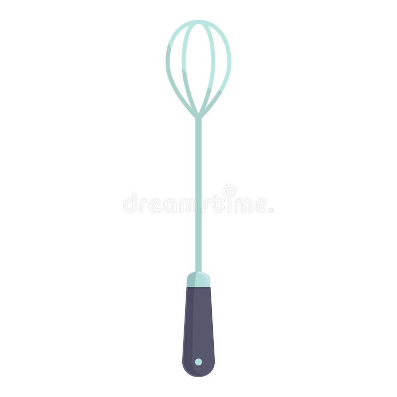 Handle mixer icon cartoon vector. Cooking tableware stock illustration