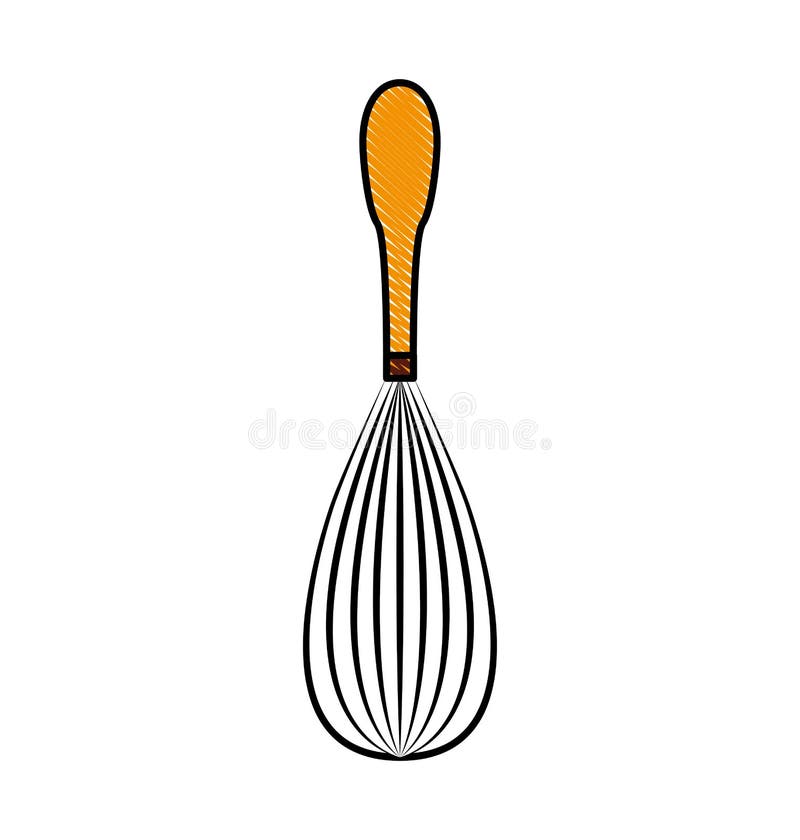 Handle mixer isolated icon stock illustration