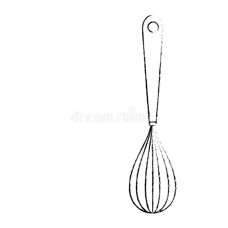 Handle mixer isolated icon stock illustration