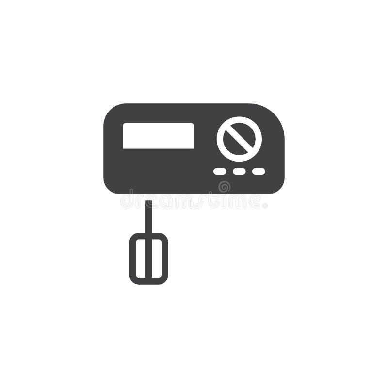 Handle mixer vector icon vector illustration