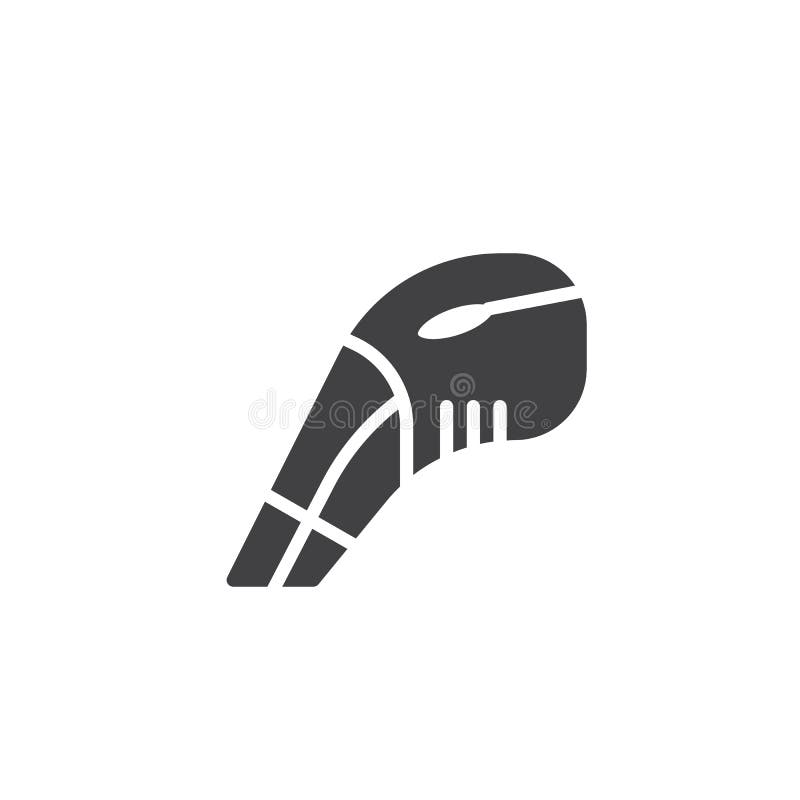 Handle vacuum cleaner vector icon