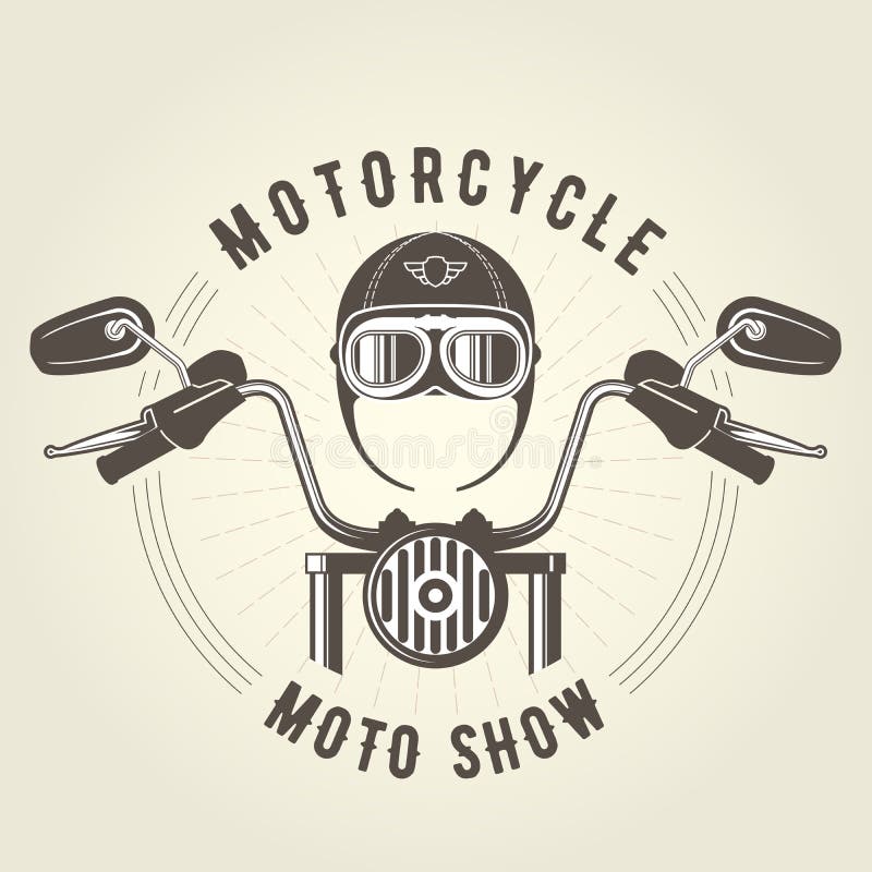Handlebar moto μπαλτάδων και εκλεκτής ποιότητας κράνος μοτοσικλετών διανυσματική απεικόνιση Handlebar moto μπαλτάδων και εκλεκτής ποιότητας κράνος μοτοσικλετών διανυσματική απεικόνιση