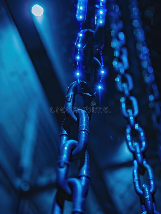 Handling Chains stock images