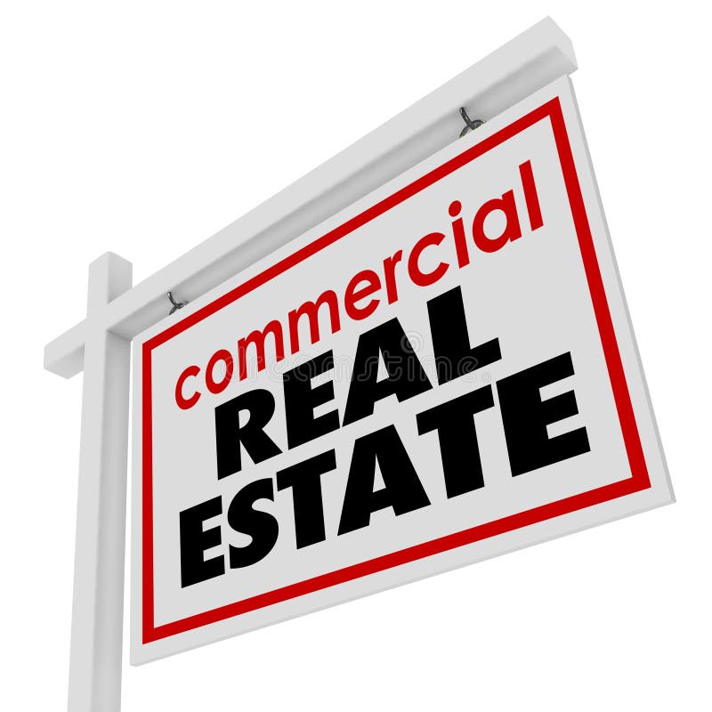 Handlowego Real Estate znaka budynku Biurowy biznes dla sprzedaży royalty ilustracja Handlowego Real Estate znaka budynku Biurowy biznes dla sprzedaży royalty ilustracja