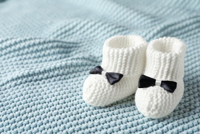 handmade baby booties