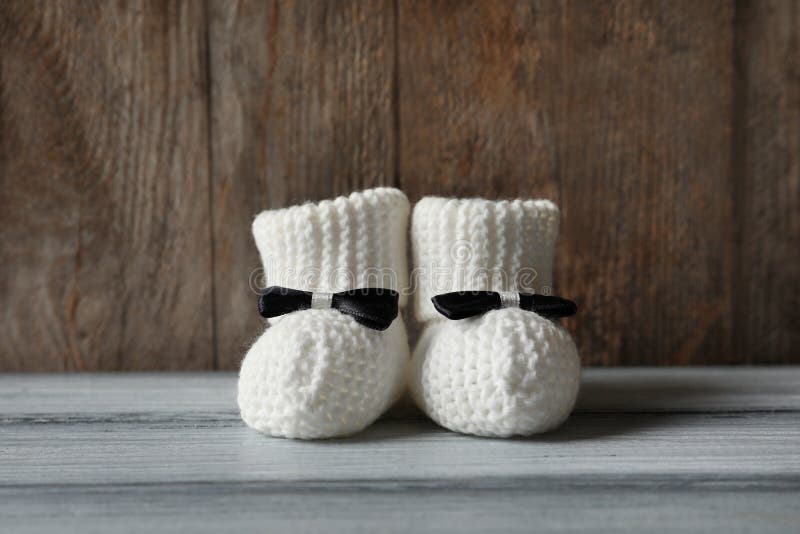 handmade baby booties