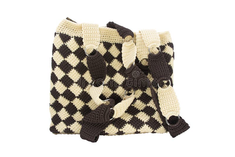 Metallic Black Crochet Bag – Klaptap