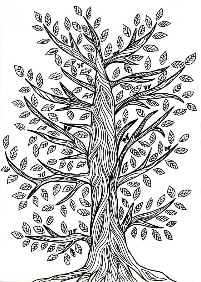 Tree Leaf Texture Drawing : The best selection of royalty free tree