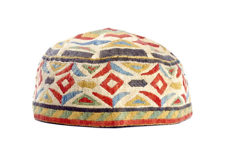 Handmade Kufi Hat stock image. Image of woven, mens, texture 28384885