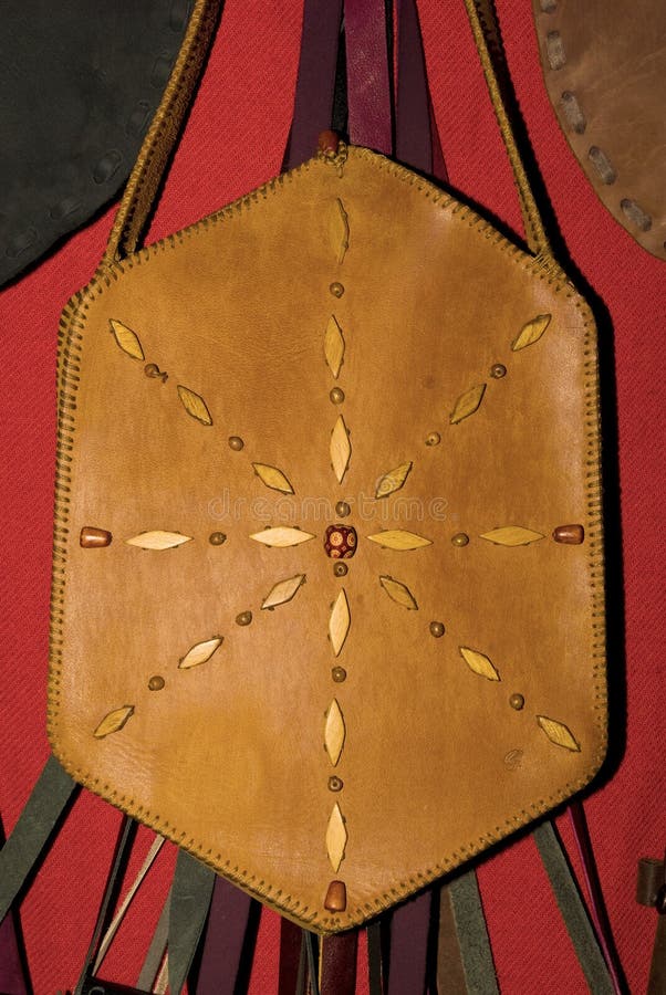 Handmade leather bag stock photo. Image of ornament, native - 11323412