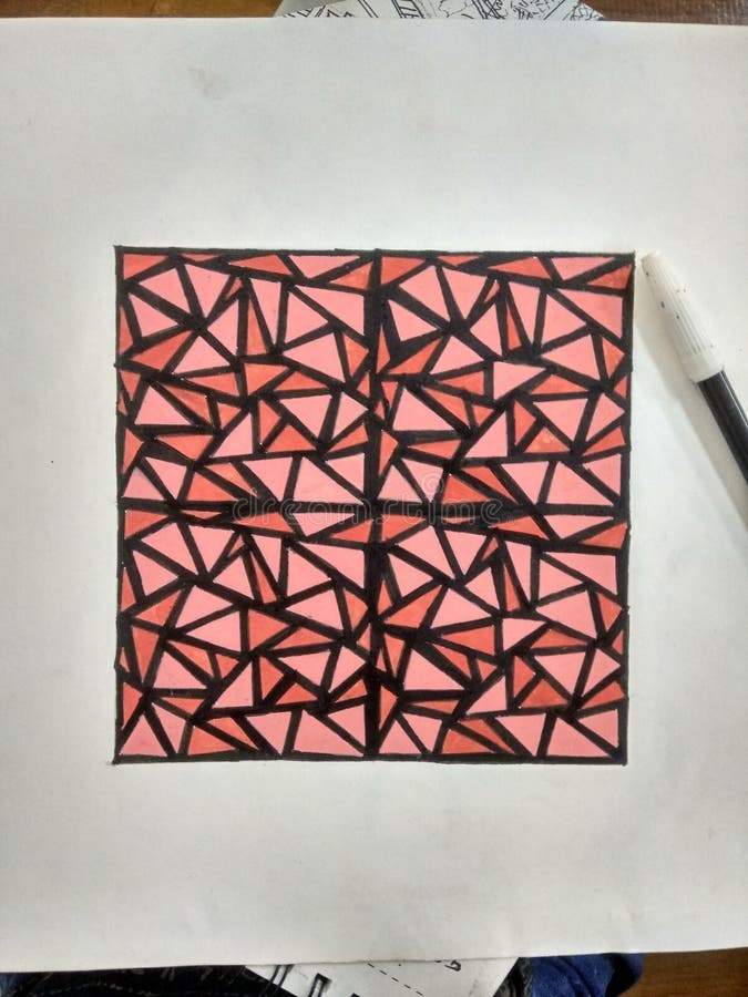 HANDMADE PAINTING of a DESIGN Stock Photo Image of centuries, krishna