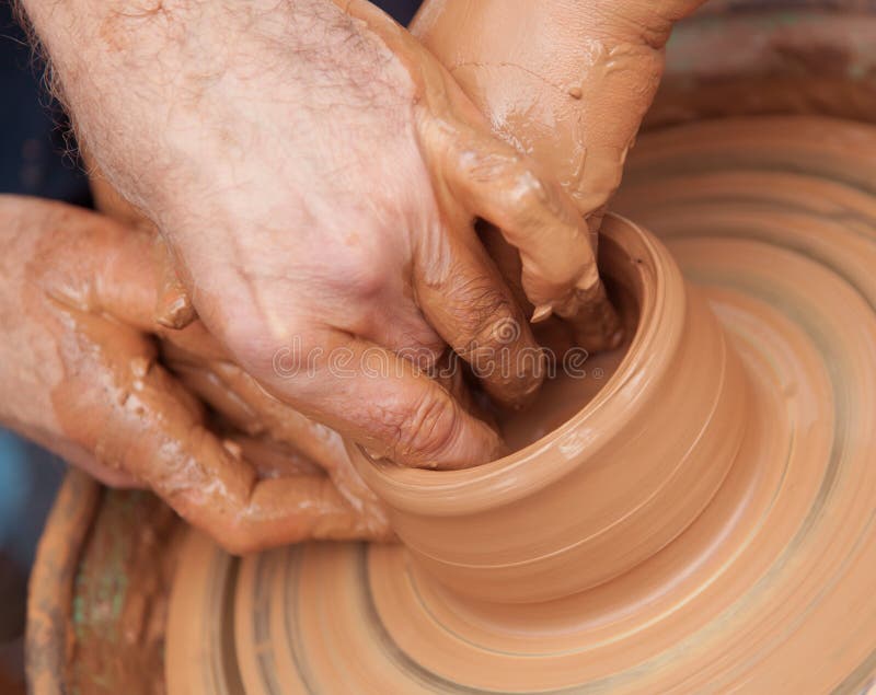 Handmade pottery