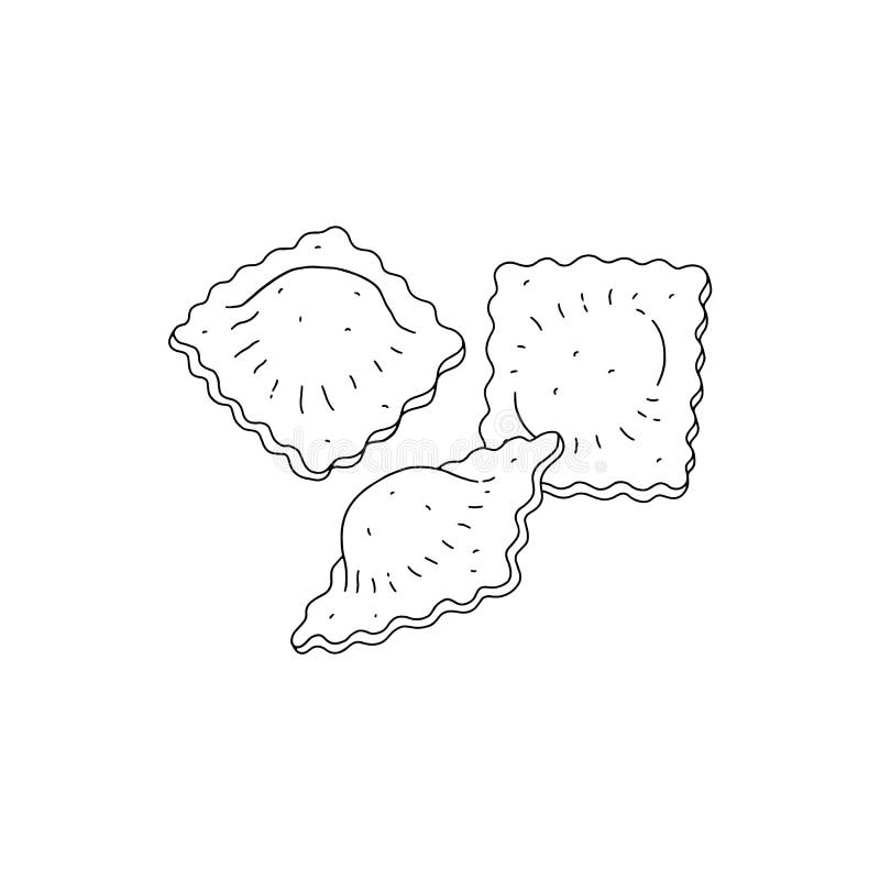 Pasta Dumplings Stock Illustrations 211 Pasta Dumplings Stock