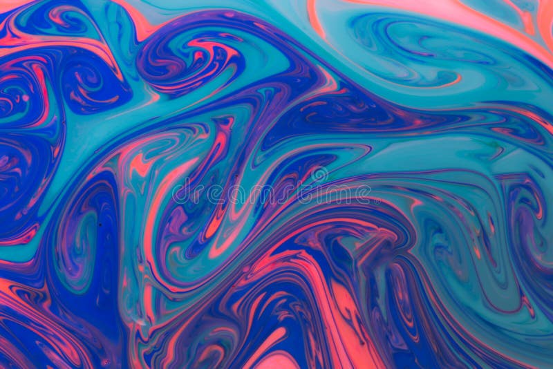 Handmade Red Blue Pink Marbled Background Stock Image - Image of blue ...