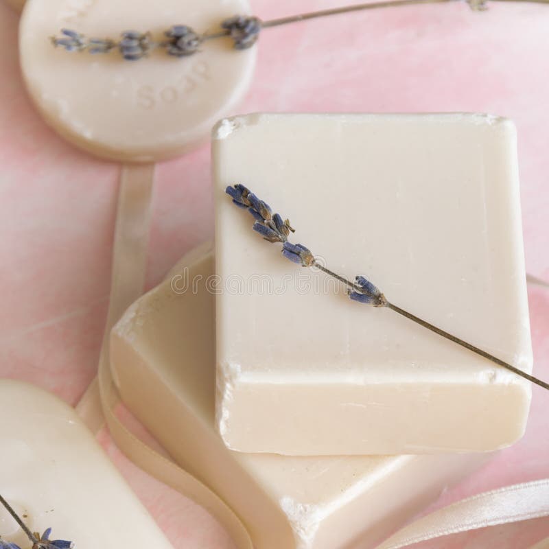 Handmade Soap with Lavender Extract Stock Image Image of clean, homemade 175817763