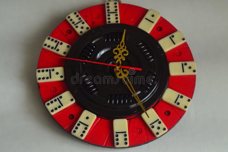 Handmade Wall Clock from Auto Clutch. Creative Watch Stock Photo Image of colorful, vintage