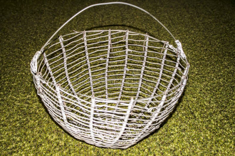 Handmade wire woven basket stock photo. Image of woven 89505528
