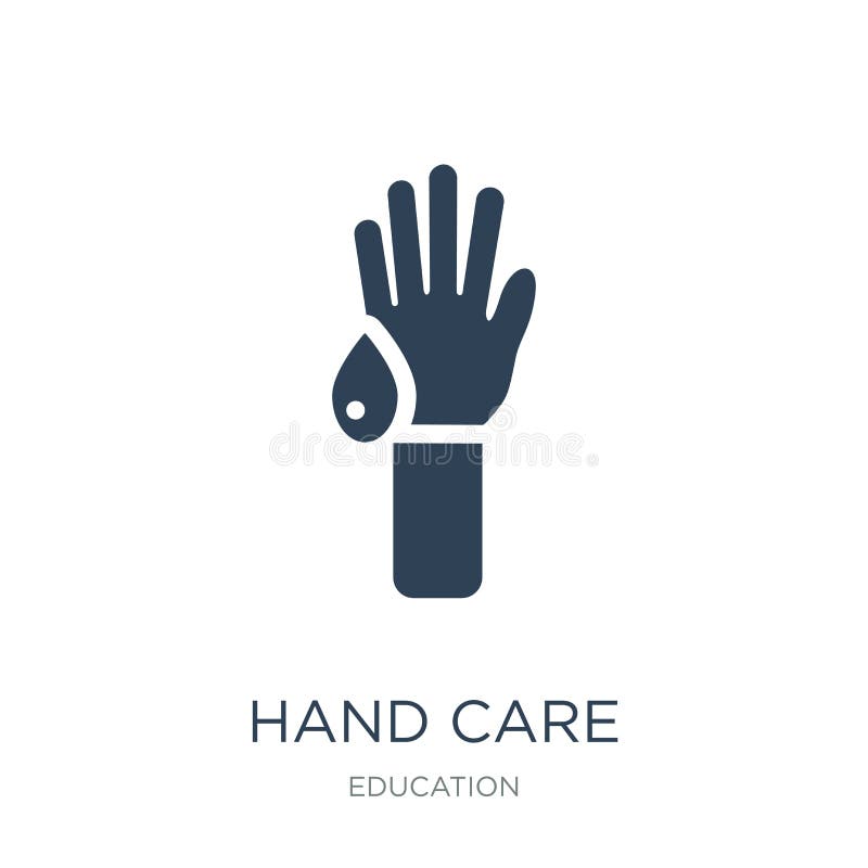 handomsorgsymbol i moderiktig designstil handomsorgsymbol som isoleras på vit bakgrund lägenhet för symbol för handomsorgvektor e stock illustrationer handomsorgsymbol i moderiktig designstil handomsorgsymbol som isoleras på vit bakgrund lägenhet för symbol för handomsorgvektor e stock illustrationer