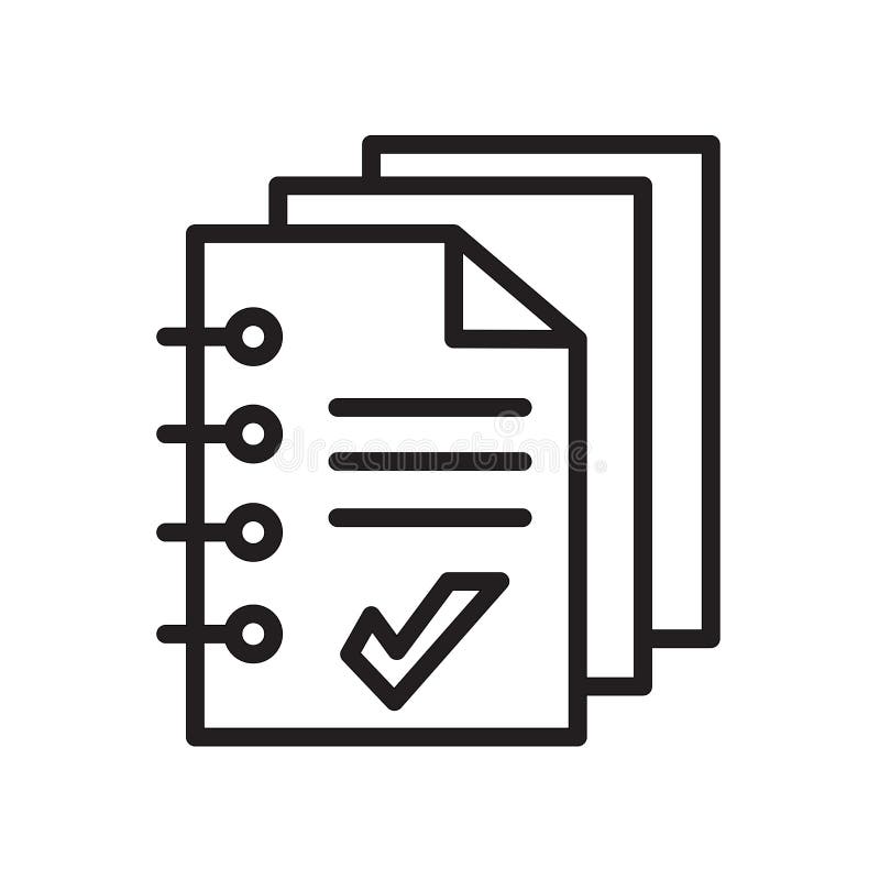 Handout icon isolated on white background. For your web and mobile app design vector illustration