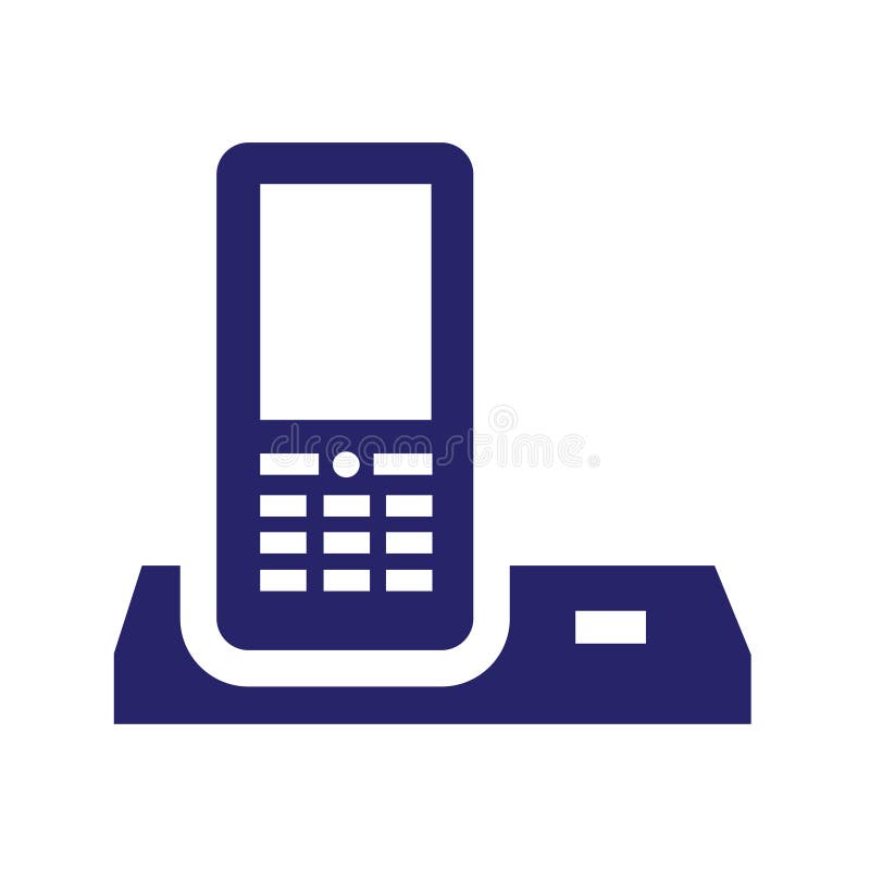 Handphone Simpel Logo Icon Vector Ilustration Stock Vector Illustration Of Computer Group