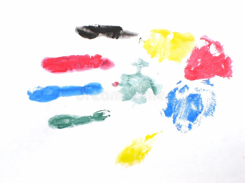 Download Handprint ilustração stock. Ilustração de brilhante, personalidade - 542536