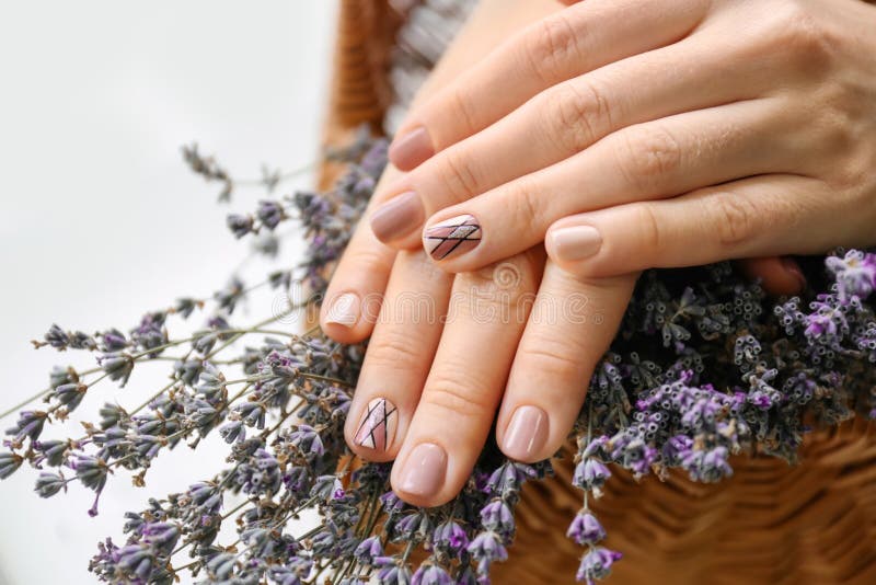 33 Trendy Lavender Nails and Polish Design Ideas 2023