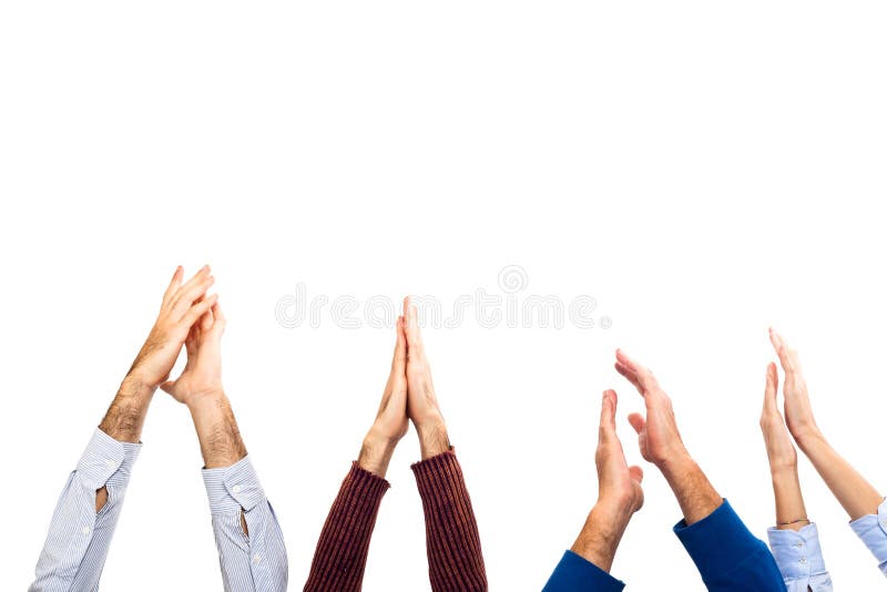 Hands Clapping stock photo. Image of achievement, awards 17051426