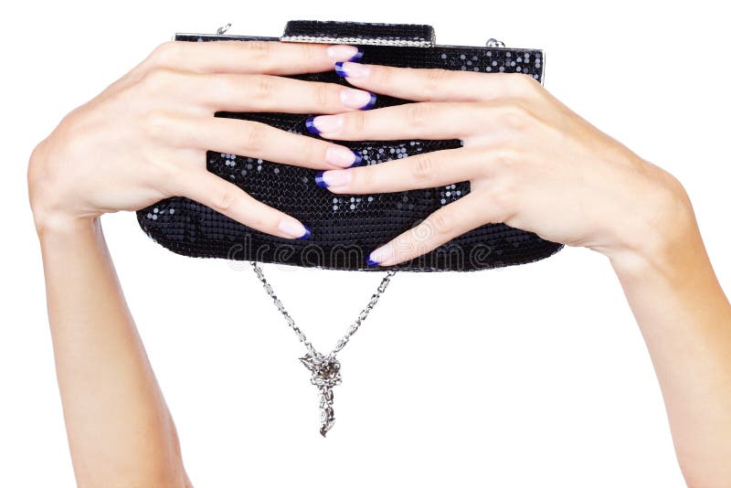Hands with clutch stock photo. Image of style, luxury 21837094