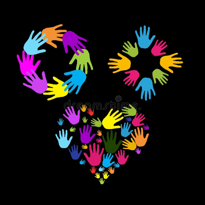 Team royalty free illustration