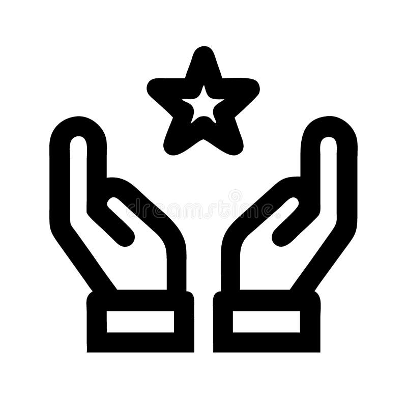 Hands on experience icon vector. Hands-on experience icon representing learning skills and practical training tools