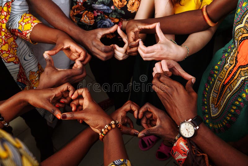 Large Group People Form Hearts Love Stock Illustration 240913654