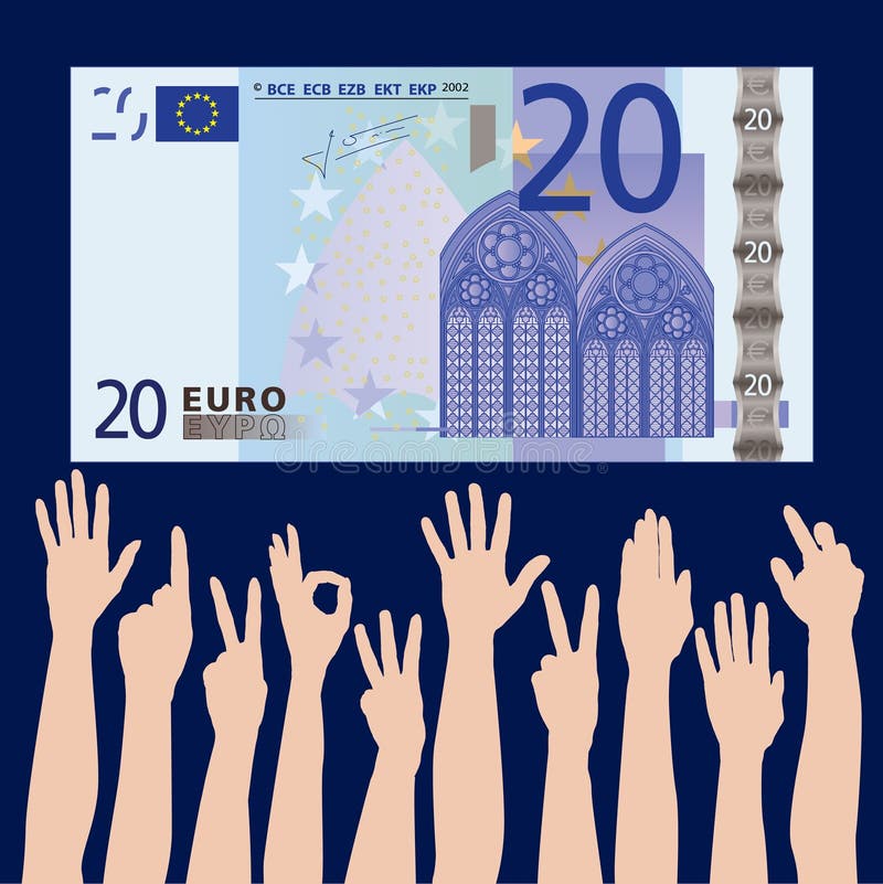 20 Euro Stock Illustrations – 362 20 Euro Stock Illustrations
