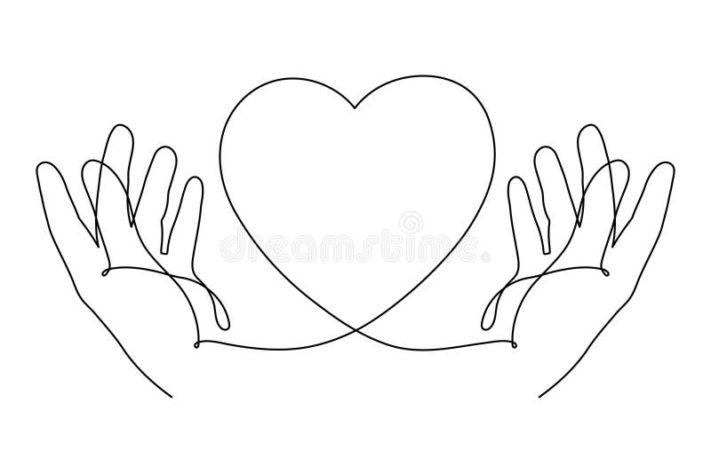 Love Couple Holding Hands Red Hearts Valentines Day Love Heart Drawing Art  Love Couple Romantic Line Art Drawings Aesthetic Lineart Flowers Minimalist