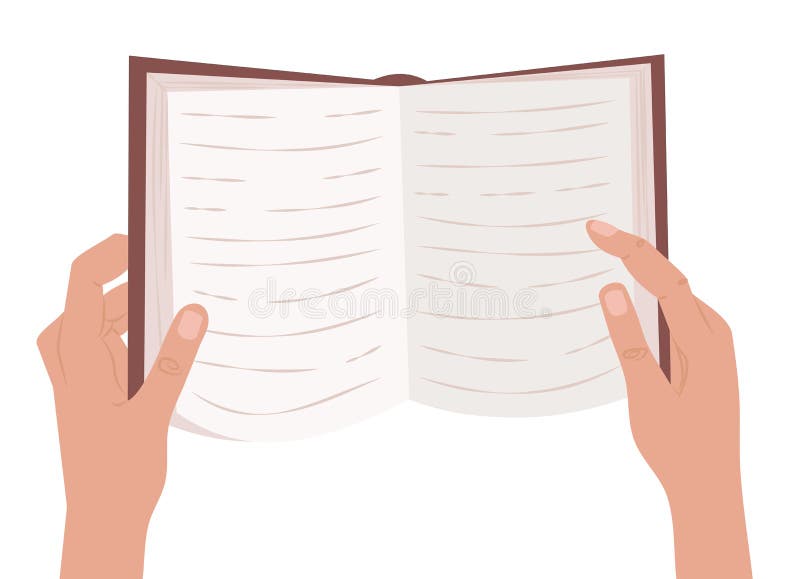 An Image Of A Hand Opening Book. Royalty Free SVG, Cliparts, Vectors, and  Stock Illustration. Image 12488814.