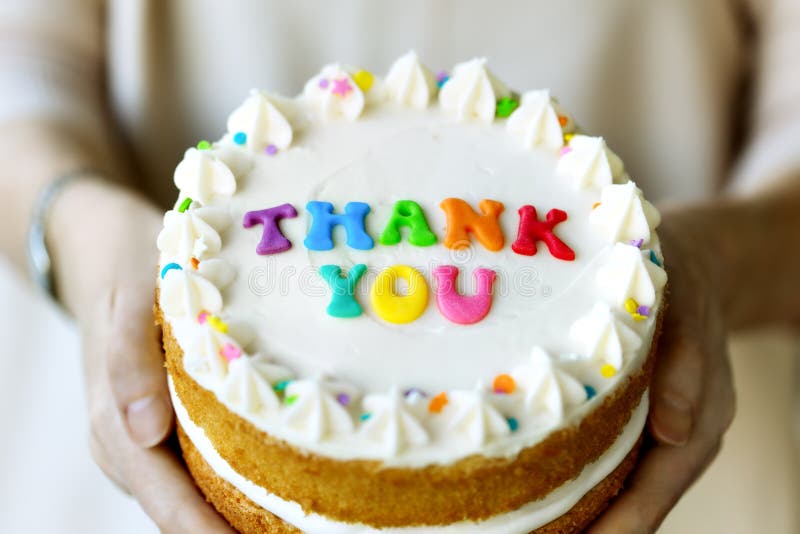 Thank you drip cake - Decorated Cake by Vanilla Iced - CakesDecor