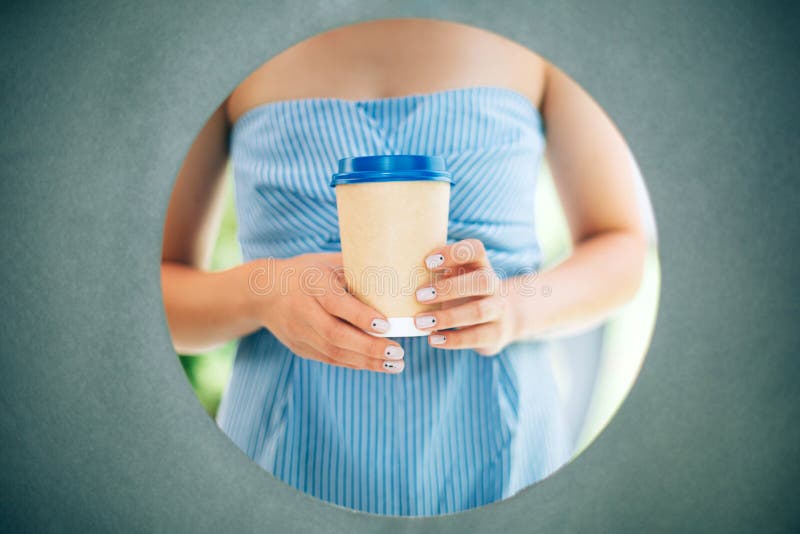 Nude Woman with a Cup of Coffee Stock Photo - Image of adult, emotional:  51527492