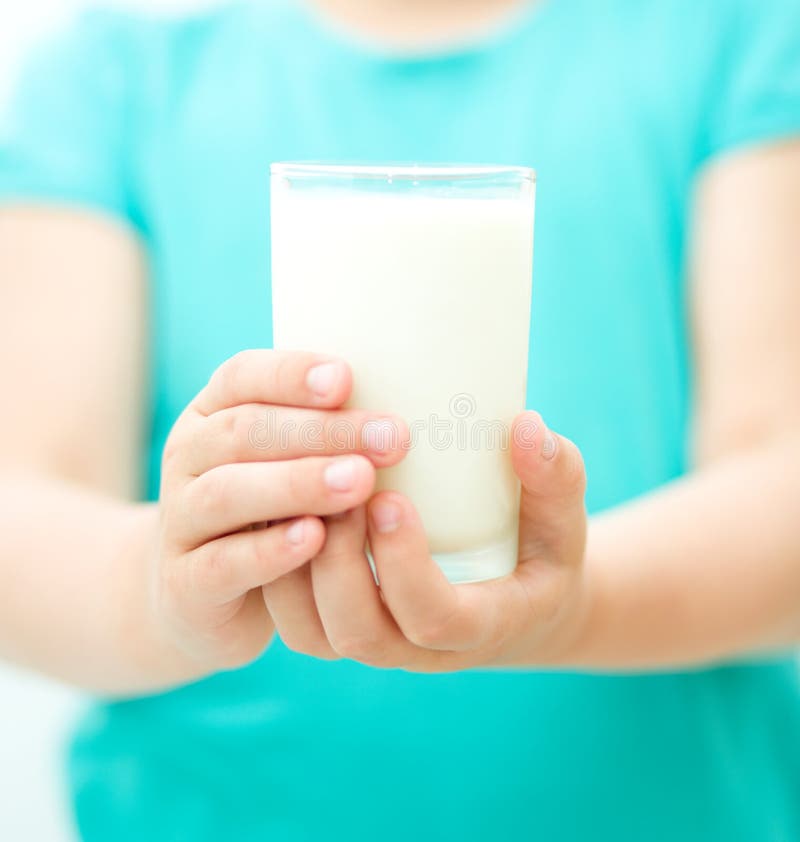 Hands with milk stock image. Image of nourishment, health 41129211