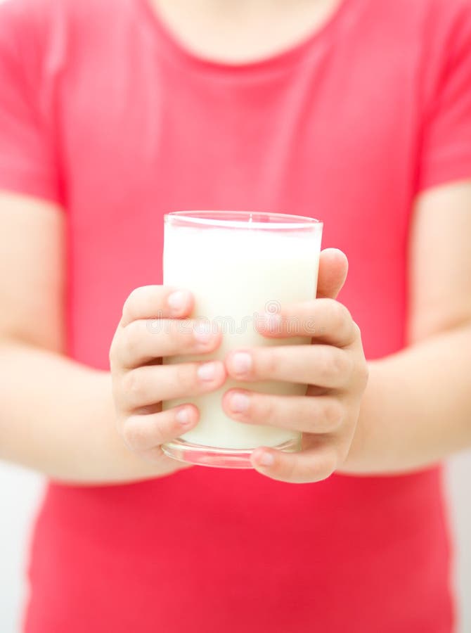 Hands with milk stock photo. Image of human, diet, people 41129306