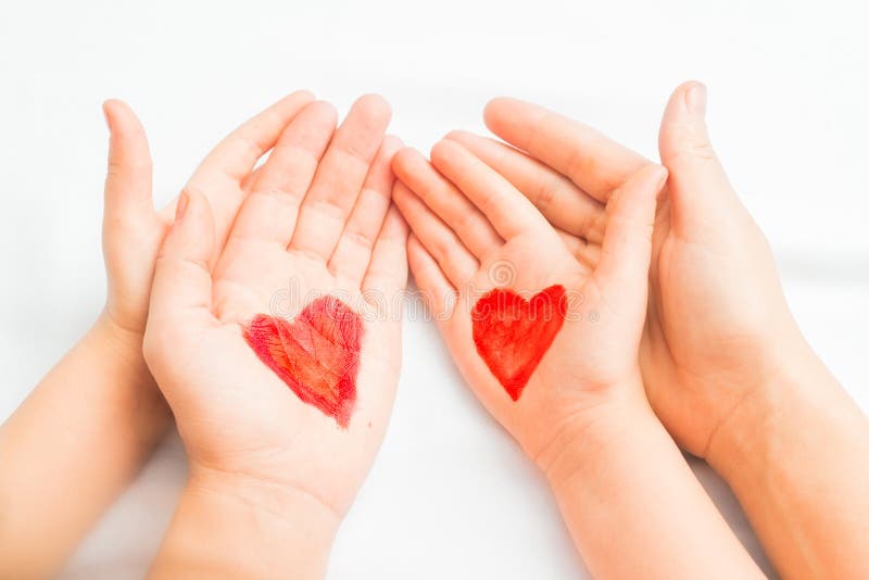 Hands of mother and child royalty free stock photo Hands of mother and child royalty free stock photo