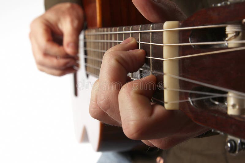 Hands of the Musician Playing on Classical Guitar Stock Image Image of music, performance