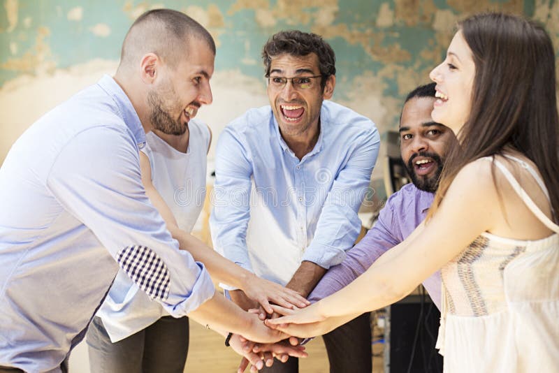 Hands over hands stock photo. Image of handshake, female 76523650