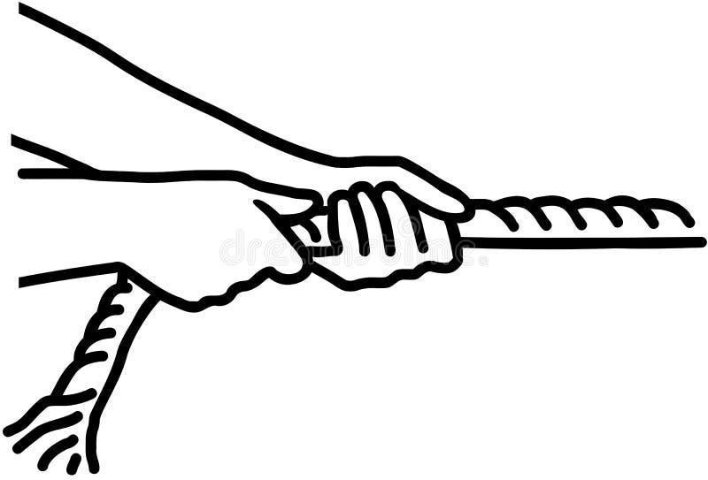 Hands Pulling Rope Stock Illustrations – 109 Hands Pulling Rope Stock  Illustrations, Vectors & Clipart - Dreamstime
