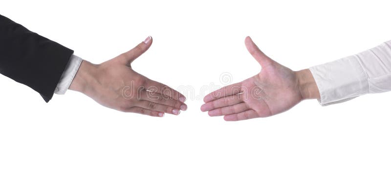 Hands Ready For Handshaking