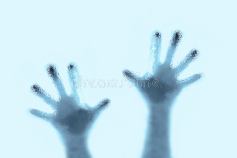 Hands silhouette