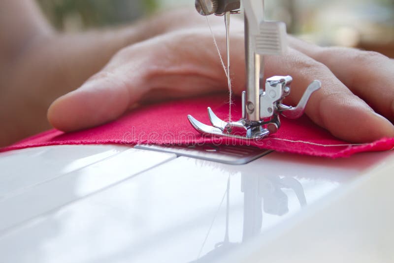 Hands of Tailor Sewing Clothes Stock Image Image of handmade, hands 27691407