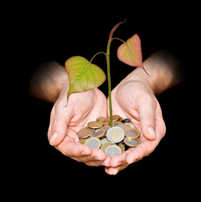 Hands with tree