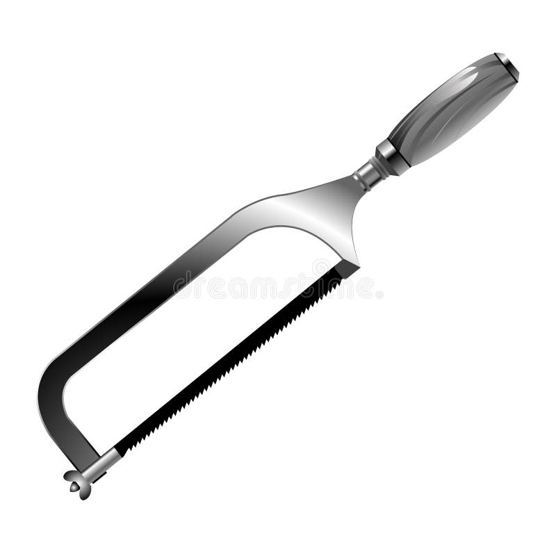 Handsaw. Modern Carpentry Label Stock Vector Illustration of shop, industry 140575572