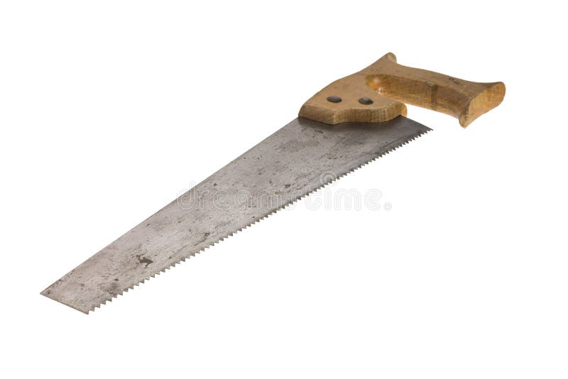 Handsaw en blanco imagen de archivo. Imagen de manual 36071433